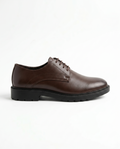 GZM Signature Derby Shoe – brown