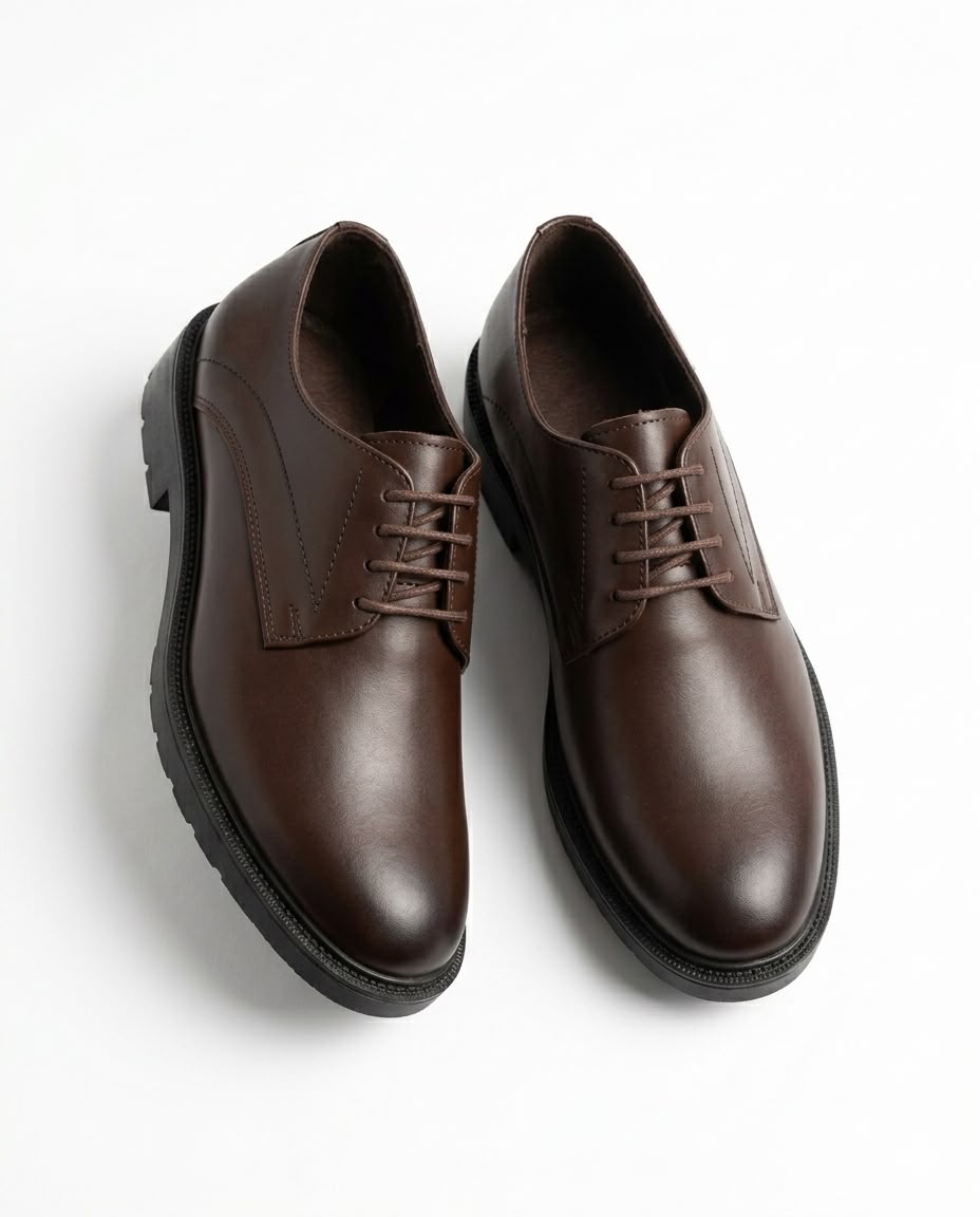 GZM Signature Derby Shoe – brown