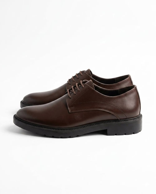 GZM Signature Derby Shoe – brown